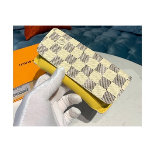 Louis Vuitton GI0372 Woody glasses case in Damier Azur Canvas Louis Vuitton GI0372 Woody glasses case in Damier Azur Canvas