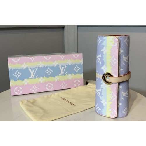 Louis Vuitton GI0374 Colored Pencils Pouch in Pink Monogram canvas
