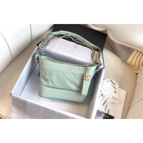 Chanel Original Lambskin Leather Shoulder Bag 93481 Light Green