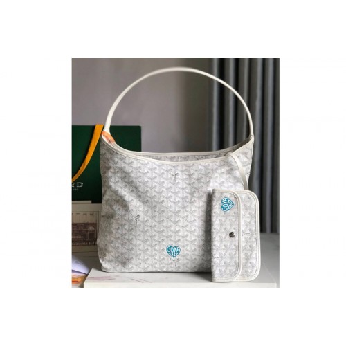 Goyard Boh�me Hobo bag in White Goyardine Canvas Goyard Boh�me Hobo bag in White Goyardine Canvas