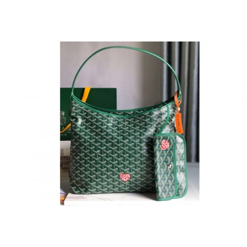 Goyard Boh�me Hobo bag in Green Goyardine Canvas Goyard Boh�me Hobo bag in Green Goyardine Canvas