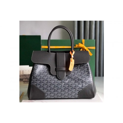 Goyard Saigon tote bag in Gray Goyardine Canvas
