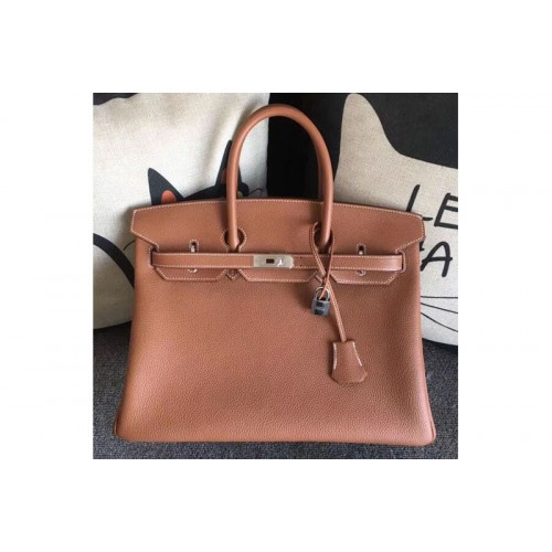 Hermes Birkin 30 Tote Bags Original Togo Leather Handstitched Tan Hermes Birkin 30 Tote Bags Original Togo Leather Handstitched Tan