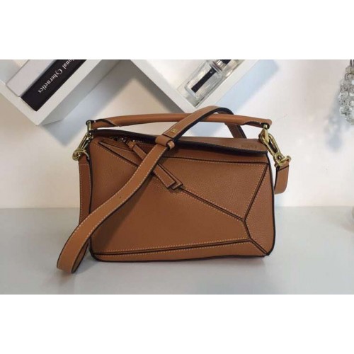 Loewe Puzzle Small Bags Original Calf Leather Brown