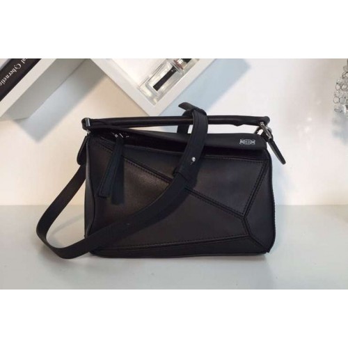 Loewe Puzzle Small Bags Original Calf Leather Black Loewe Puzzle Small Bags Original Calf Leather Black