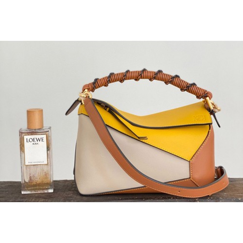 Loewe Small Puzzle bag in Multicolor classic calfskin
