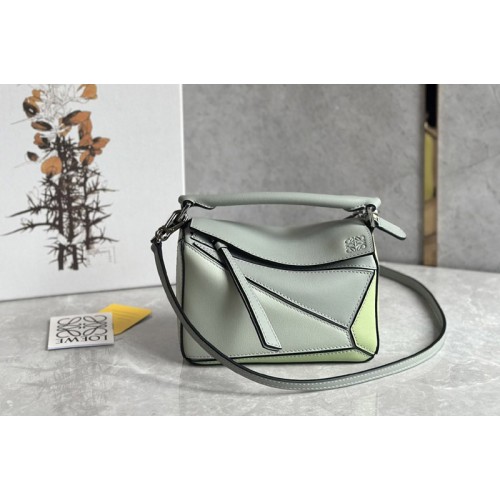 Loewe Mini Puzzle bag in Multicolor classic calfskin