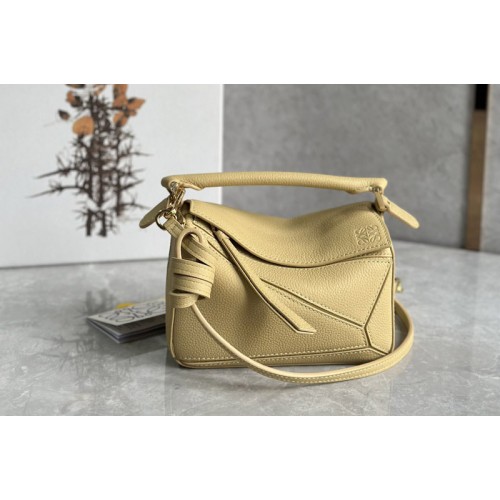 Loewe Mini Puzzle bag in Yellow classic calfskin Loewe Mini Puzzle bag in Yellow classic calfskin