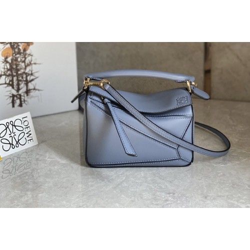 Loewe Mini Puzzle bag in Light Blue classic calfskin Loewe Mini Puzzle bag in Light Blue classic calfskin
