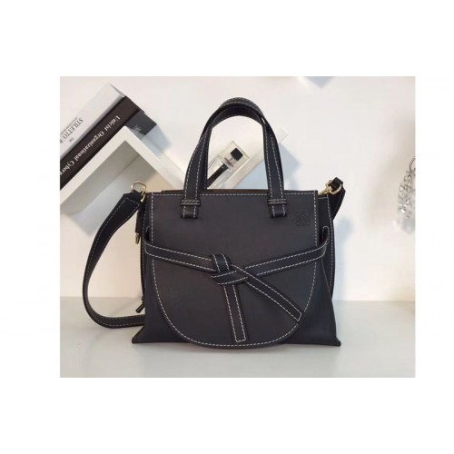 Loewe Gate Top Handle Small Bags Original Leather Black Loewe Gate Top Handle Small Bags Original Leather Black