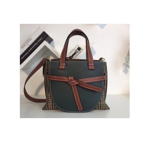 Loewe Gate Top Handle Small Bags Original Leather Green Loewe Gate Top Handle Small Bags Original Leather Green