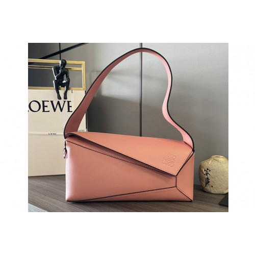 Loewe Puzzle Hobo bag in Pink nappa calfskin