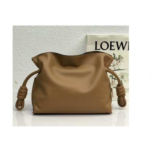 Loewe Flamenco clutch in Brown nappa calfskin Loewe Flamenco clutch in Brown nappa calfskin