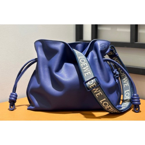 Loewe Flamenco clutch Bag in Blue nappa calfskin Loewe Flamenco clutch Bag in Blue nappa calfskin