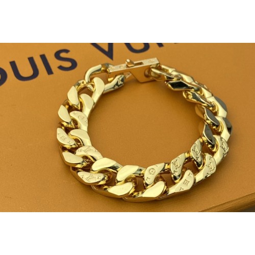 Louis Vuitton M00306 Chain Links bracelet in Gold-color