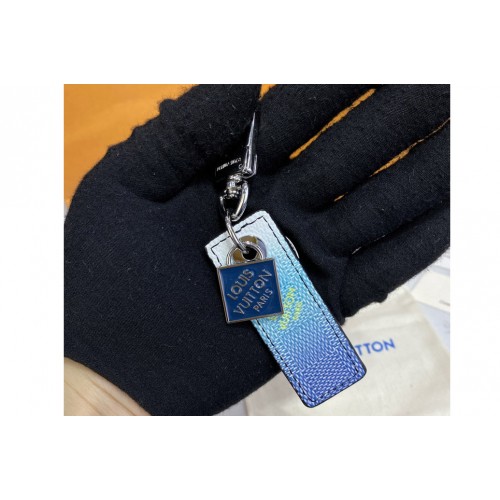 Louis Vuitton M00735 Damier Stripes Tab Bag Charm And Key Holder