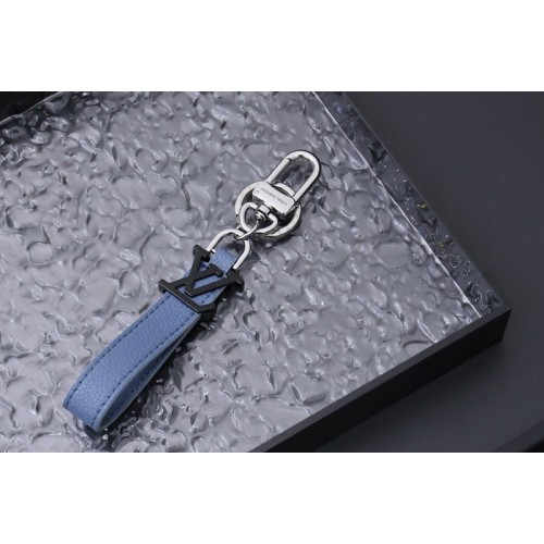 Louis Vuitton M01194 Aerogram Key Holder and Bag Charm in Blue
