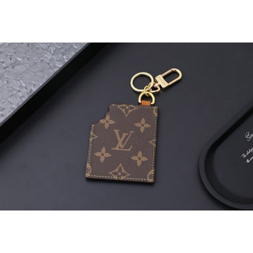 Louis Vuitton M01478 Chocolate Bar Figurine Key Holder And Bag Charm in Monogram Canvas