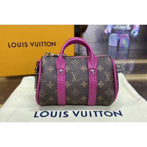 Louis Vuitton M01520 Colormania Mini Keepall Pouch in Monogram canvas With Pink