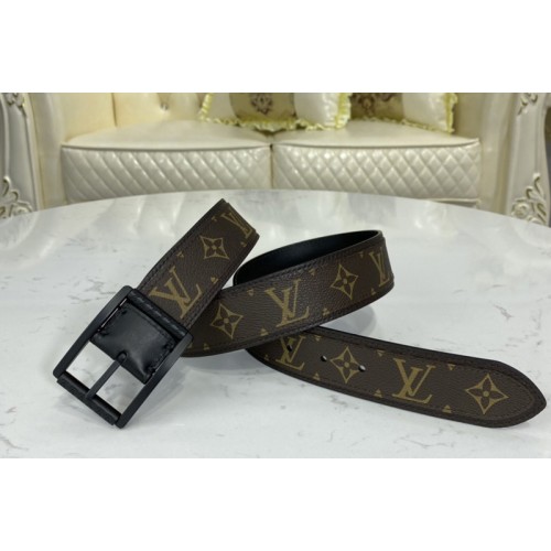 Louis Vuitton M0283V Reverso 40mm reversible belt In Monogram Brown With PVD Buckle Louis Vuitton M0283V Reverso 40mm reversible belt In Monogram Brown With PVD Buckle