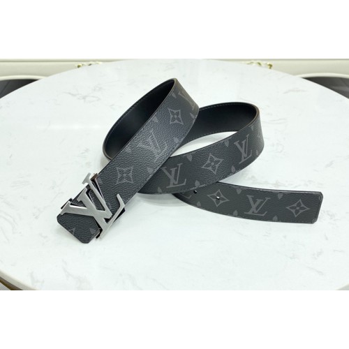 Louis Vuitton M0451V Shake 40mm reversible belt in Monogram Eclipse canvas calf leather Louis Vuitton M0451V Shake 40mm reversible belt in Monogram Eclipse canvas calf leather
