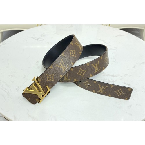 Louis Vuitton M0452V Shake 40mm reversible belt in Monogram canvas calf leather Louis Vuitton M0452V Shake 40mm reversible belt in Monogram canvas calf leather