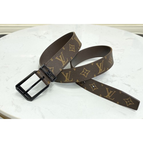 Louis Vuitton M0485V Architect 35mm belt in Monogram Canvas