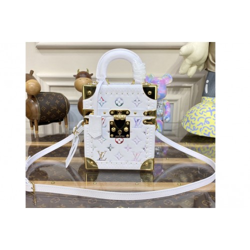 Louis Vuitton M10077 Camera box in Monogram embossed puffy lambskin