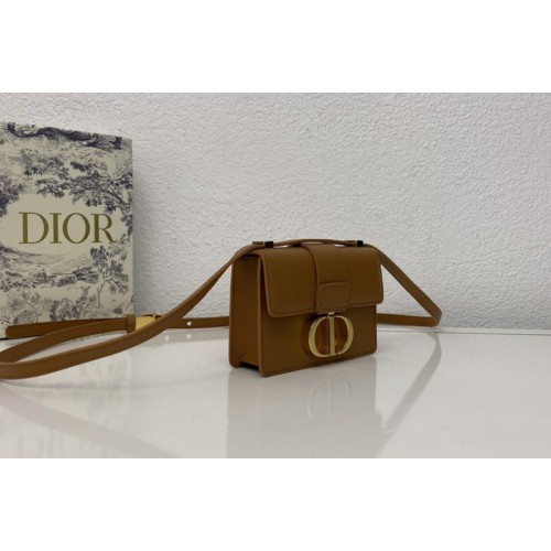 Christian Dior M1210 Dior 30 Montaigne mini bag in Brown Box Calfskin