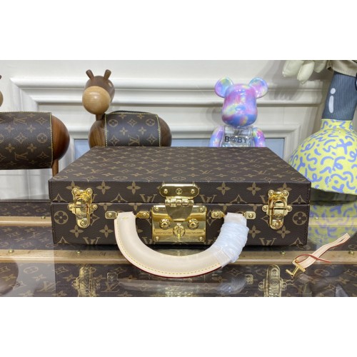 Louis Vuitton M20076 Jewelry vanity in Monogram Canvas With Orange