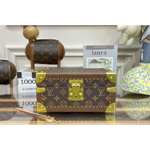 Louis Vuitton M47003 Coffret Tresor 24 Jewellery Box in monogram canvas