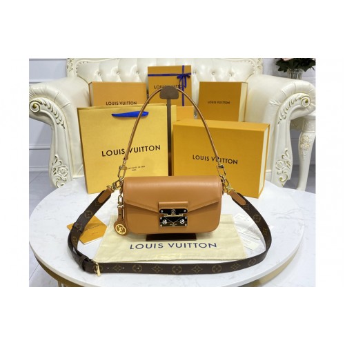 Louis Vuitton M20396 Swing handbag in Brown Calfskin leather