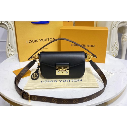 Louis Vuitton M20393 Swing handbag in Black Calfskin leather