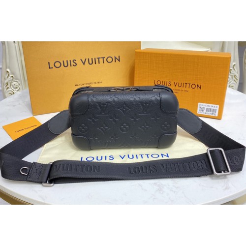 Louis Vuitton M20439 Horizon Clutch in Monogram-embossed Taurillon cowhide leather