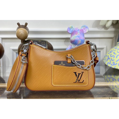 Louis Vuitton M20098 Marellini Bag in Gold Honey Epi Leather
