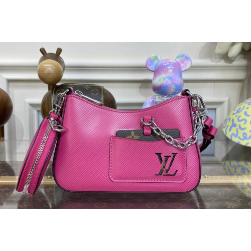 Louis Vuitton M21091 Marellini Bag in Rose Epi Leather