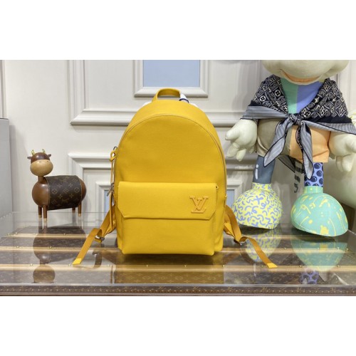 Louis Vuitton M59325 Takeoff Backpack in Yellow Aerogram cowhide leather Louis Vuitton M59325 Takeoff Backpack in Yellow Aerogram cowhide leather