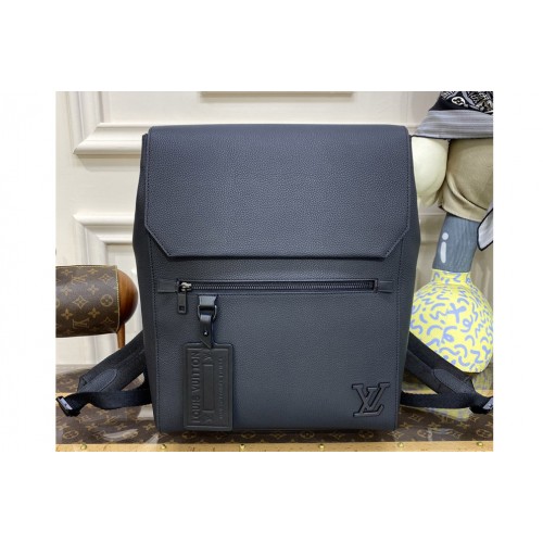 Louis Vuitton M21367 Fastline Backpack in Black Cowhide leather