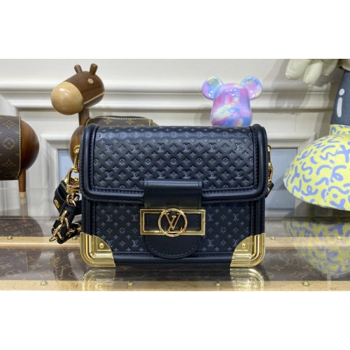 Louis Vuitton M22276 Dauphine Mini handbag in Black Calfskin