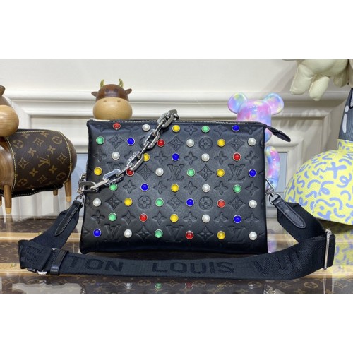 Louis Vuitton M22429 Coussin PM handbag in Black Leather Louis Vuitton M22429 Coussin PM handbag in Black Leather