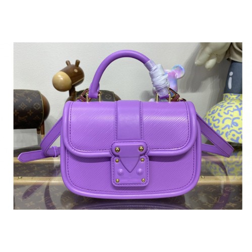 Louis Vuitton M22721 Hide and Seek bag in Lilas Provence Lilac Epi leather Louis Vuitton M22721 Hide and Seek bag in Lilas Provence Lilac Epi leather