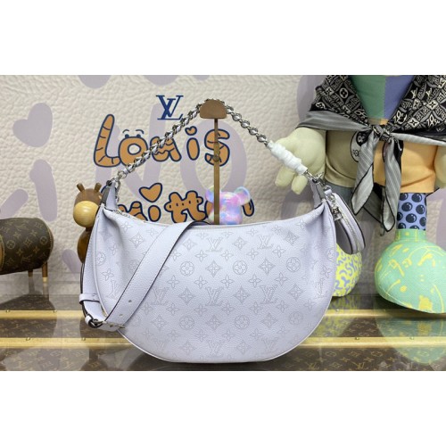 Louis Vuitton MM22822 Baia MM Bag in Purple Perforated Mahina calfskin Louis Vuitton MM22822 Baia MM Bag in Purple Perforated Mahina calfskin