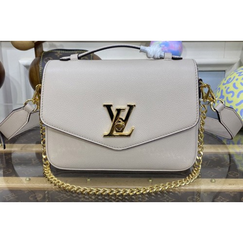 Louis Vuitton M22792 Oxford handbag in Greige Grained calf leather