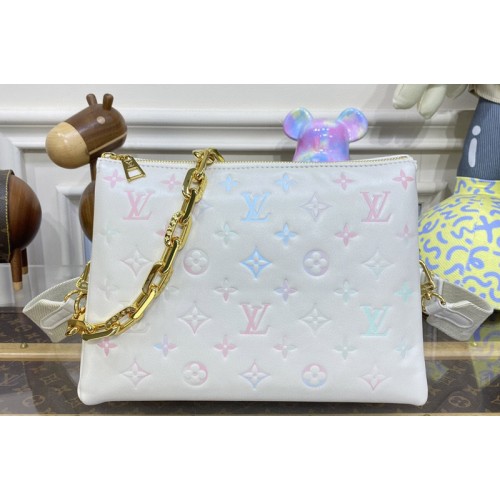 Louis Vuitton M22992 Coussin PM handbag in Quartz & 038  Multicolor Lambskin
