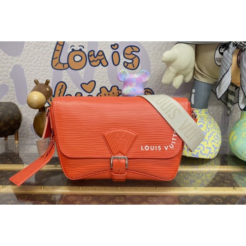 Louis Vuitton M23097 Montsouris Messenger bag in Red Epi Leather