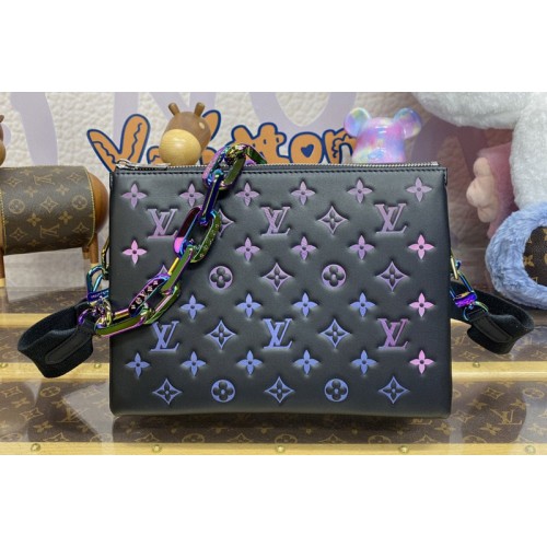Louis Vuitton M23618 Coussin PM handbag in Black Lambskin
