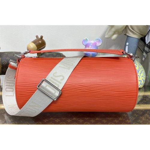 Louis Vuitton M23719 Soft Polochon MM bag in Red Epi XL grained leather Louis Vuitton M23719 Soft Polochon MM bag in Red Epi XL grained leather