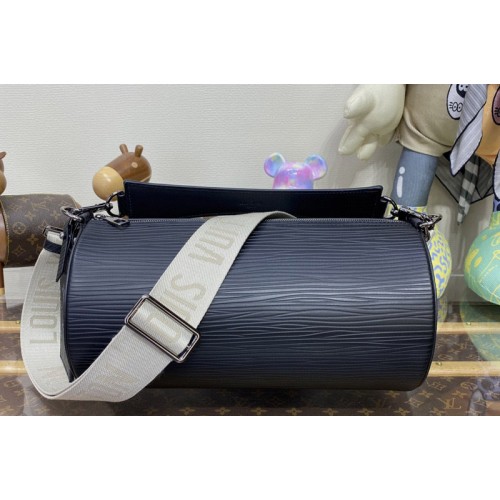 Louis Vuitton M23092 Soft Polochon MM bag in Black Epi XL grained leather Louis Vuitton M23092 Soft Polochon MM bag in Black Epi XL grained leather