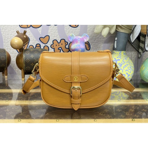 Louis Vuitton M23471 Saumur BB Bag in Safran Brown Epi Grained cowhide leather Louis Vuitton M23471 Saumur BB Bag in Safran Brown Epi Grained cowhide leather