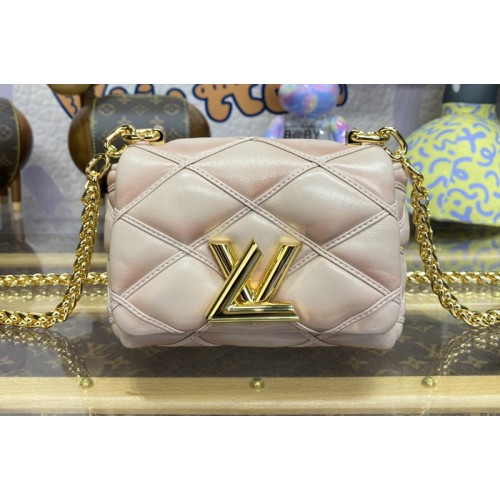 Louis Vuitton M82752 Pico GO-14 handbag in Beige Pink Lambskin